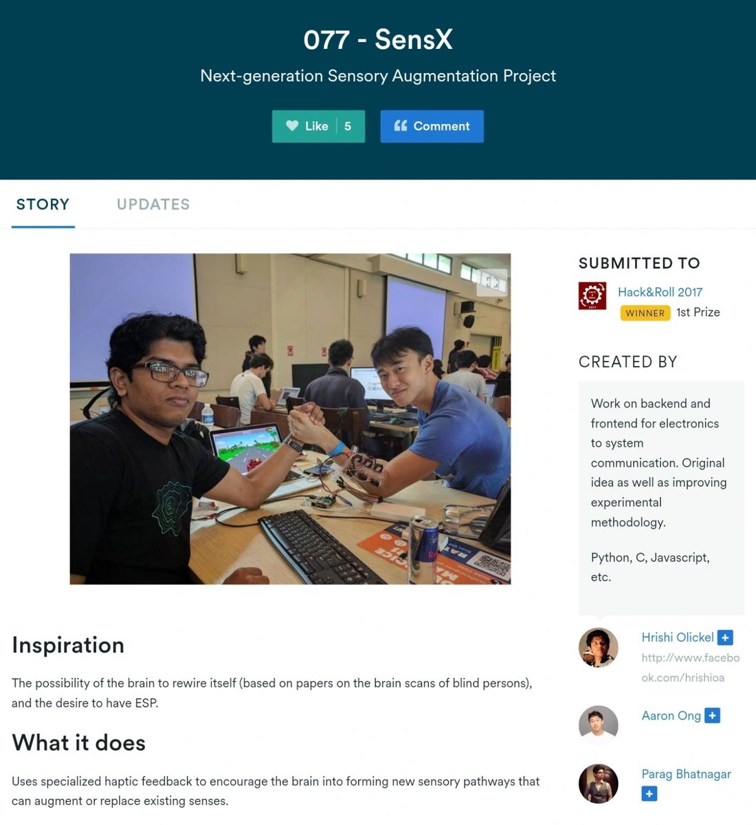 Used to live from hackathon-to-hackathon in college, the biggest was <a href="/nushackers/">NUS Hackers</a> HacknRoll

Surreal going back there to judge after six years, pretty fun day looking at some awesome projects with <a href="/everConfusedGuy/">Inian Parameshwaran 👻</a> today

Pulled an all-nighter coding in solidarity night before 🥲