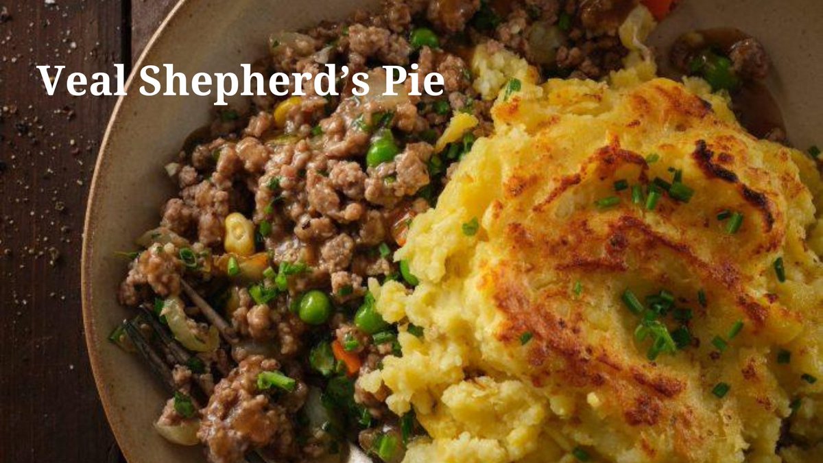Cozy up by the fire with a steaming plate of Ontario veal shepherd's pie—a comforting Canadian classic! Make it a day ahead and bake just before serving 🔥🍽️ #ComfortFood #ShepherdsPie #OntarioVeal #recipe loom.ly/AOlkwE4
