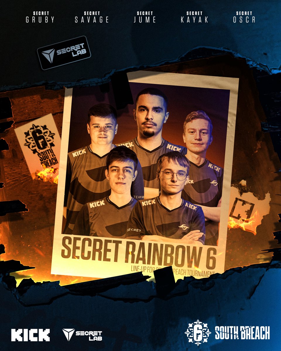 This is basically the Six Invitational in advance, right?

Our R6 team made it to the South Breach Grand Finals. 6PM CET. Let's get that trophy 🏴🏳️

#SecretR6 #R6SouthBreach