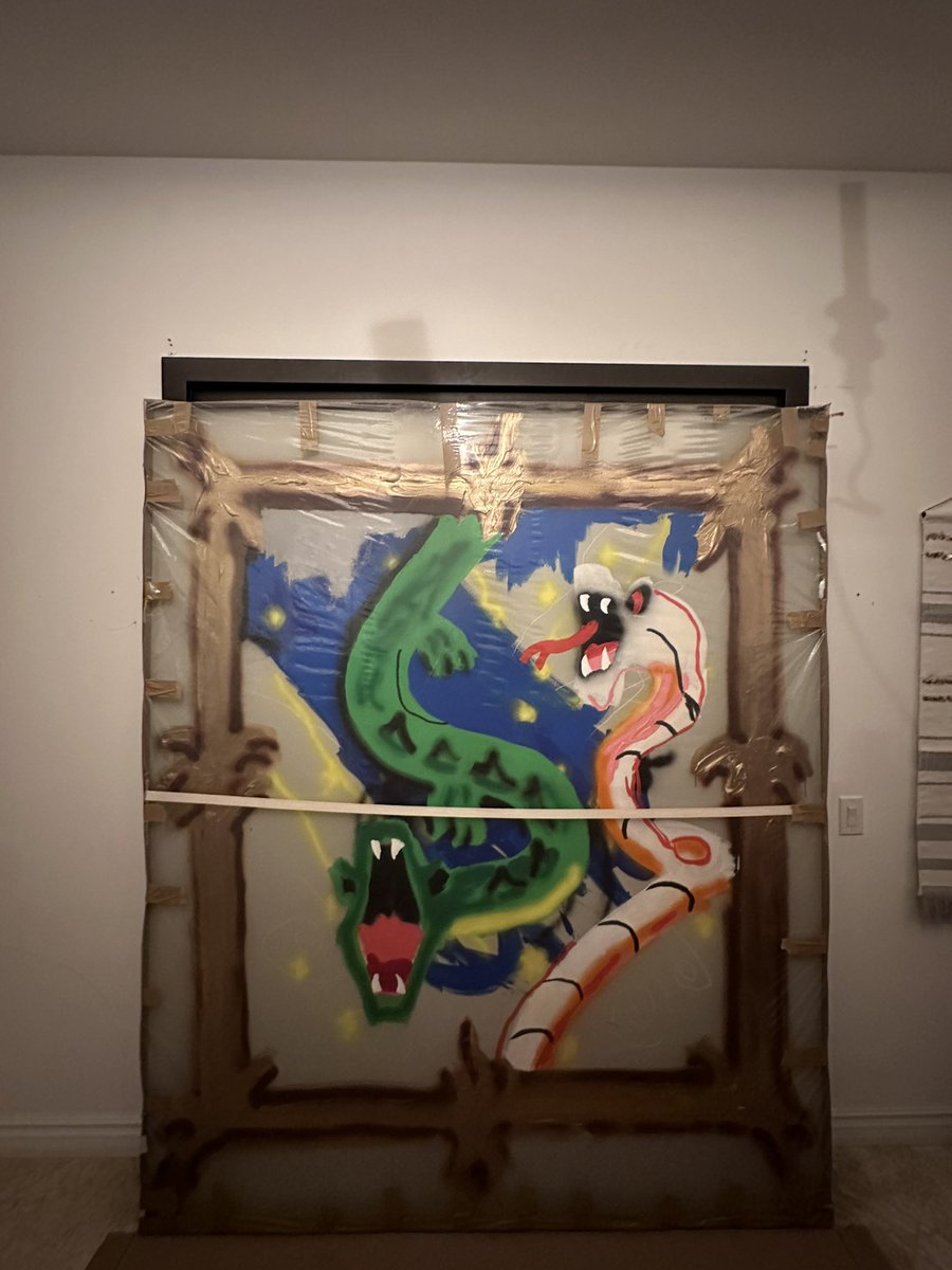 Artifaction2's tweet photo. GM…

Guess I’m going to have to go find a train station or billboard to hang this piece. 

I really need to relearn how tall 96” is. https://t.co/jH9l0GELFQ