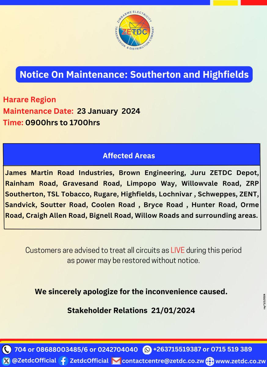 AsterXe_dex's tweet image. #NoticeOnMaintenance
#Southerton 
#Highfields
#Rugare