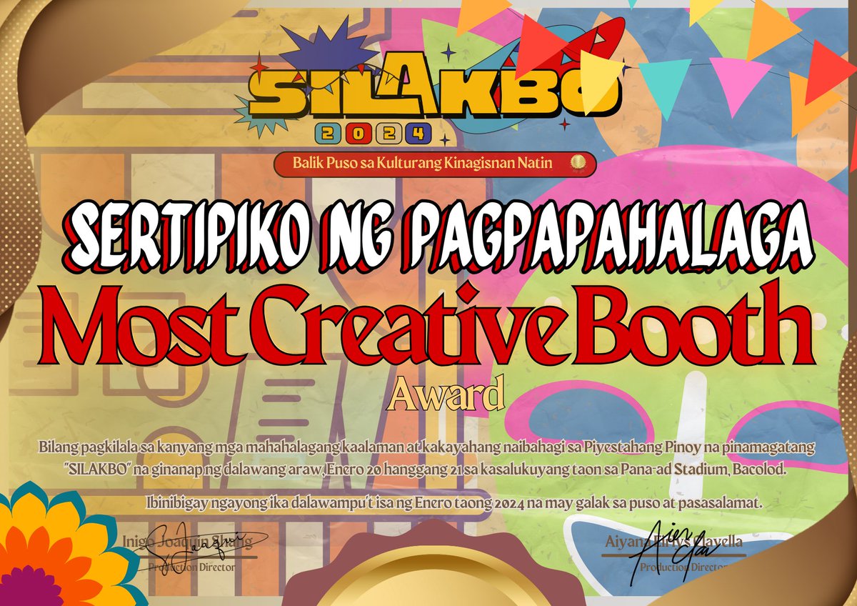 SILAKBO 2024: Pangalawang Araw tweet media