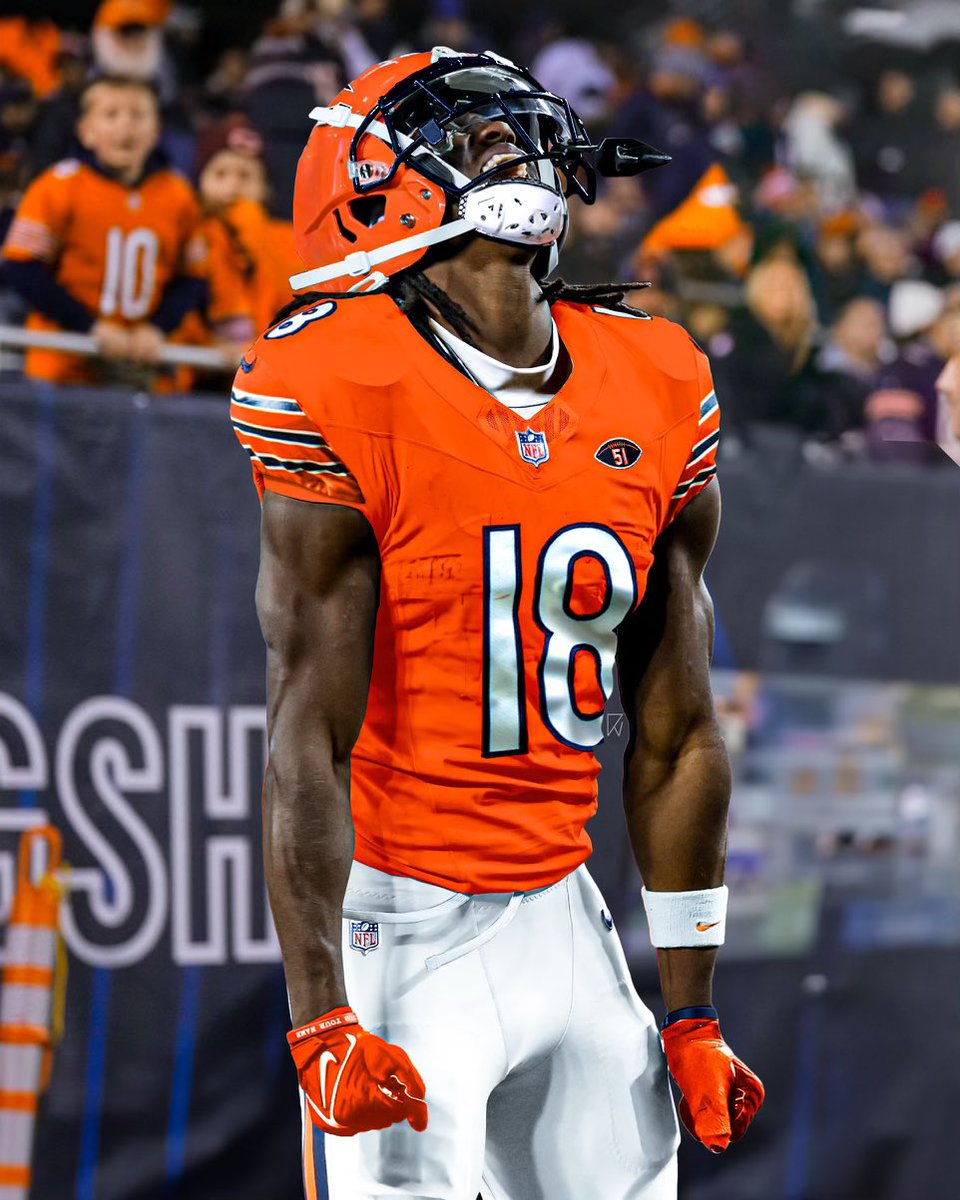 Enjoy this Marvin Harrison Jr. Bears jersey swap.