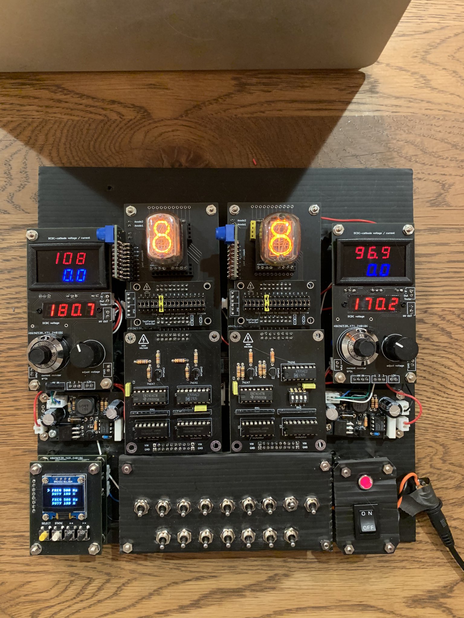 か*こ様 セグメント型ニキシー管　JRC製　J4851　15本 か*こ様 セグメント型ニキシー管 JRC製 J4851 15本 か*こ