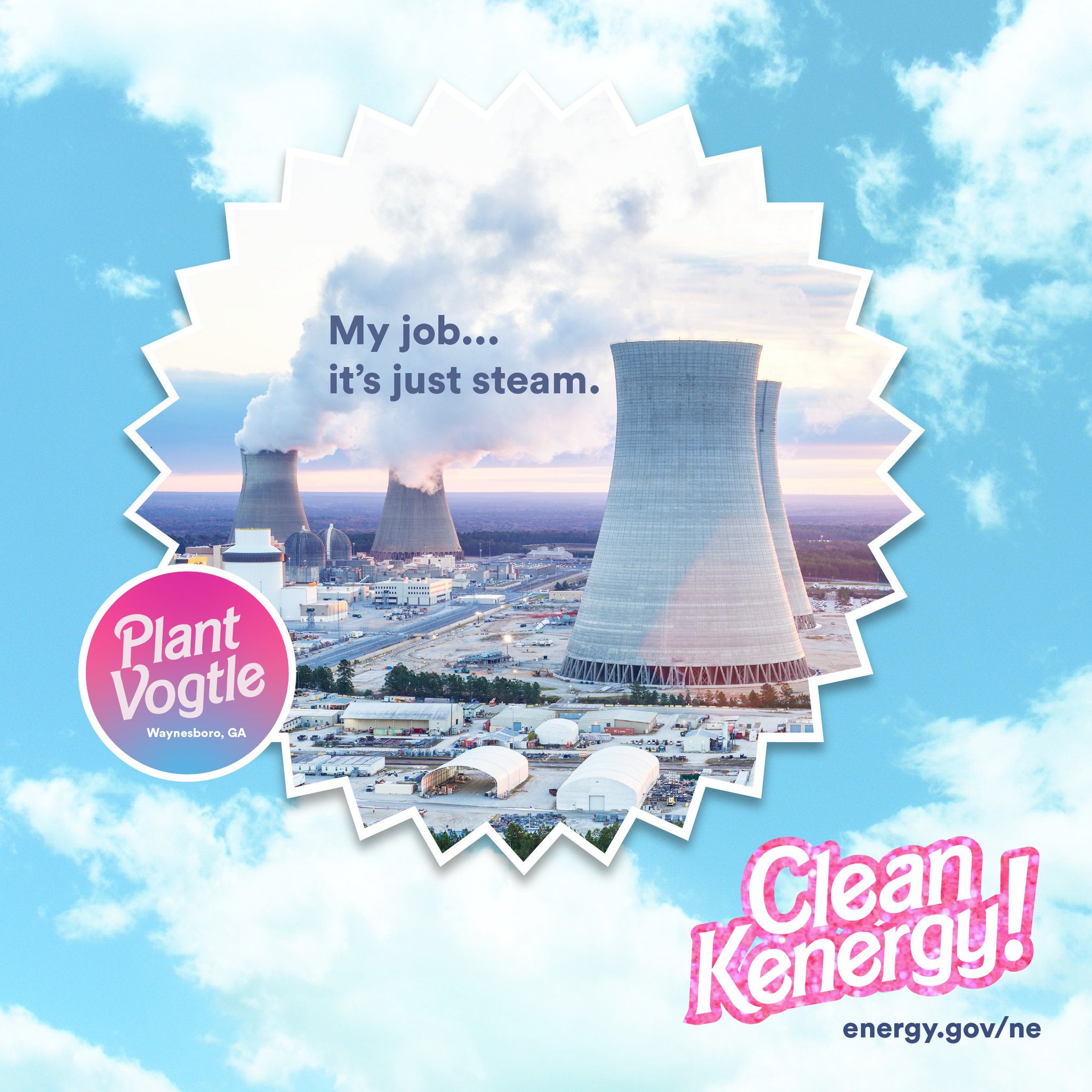 Office of Nuclear Energy on X: Nuclear reactors are like fancy tea  kettles. The heat from fission turns water to steam, which spins a turbine  to produce carbon-free power. Learn more