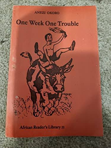 Anezi Okoro, author of one of Africa's funniest novels ever, "One Week One Trouble," among others, passes on at 94. He is also West Africa's first Professor of Dermatology. He will be missed and his works will be remembered for their comedy and unique social perspective.