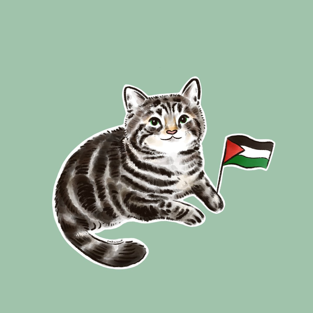 Free Palestine! I'm using our large platform to call attention to some good people doing good in the face of inhumanity and ask you to donate your time, money, or energy to the orgs below!! (art by emkaisart on instagram!)
