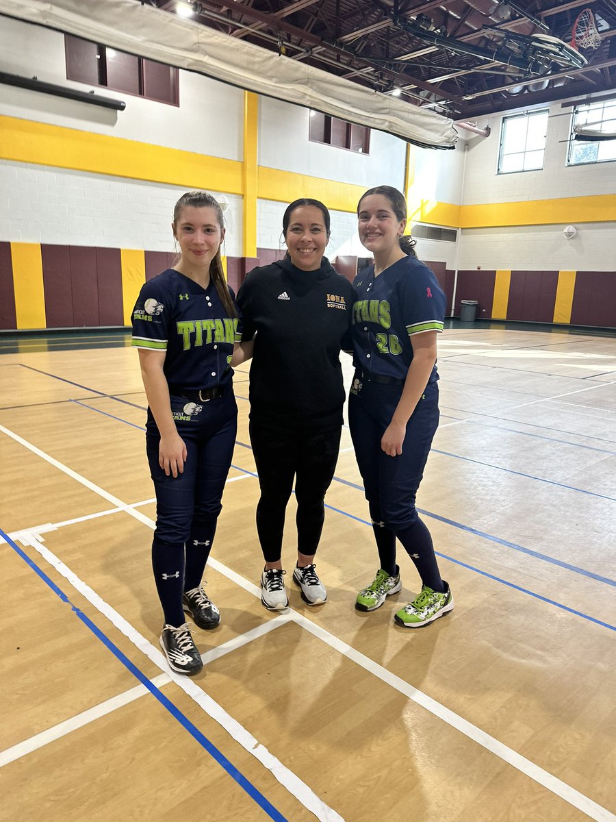 Leah Chatfield (@leahchatfield25) on Twitter photo Another great camp <a href="/IonaSoftball/">Iona Softball</a>!
Thank you <a href="/a_tiumalu/">Alyssa Tiumalu</a> and <a href="/RJSSoftball/">Rita Jags Softball</a> and the Gaels for a great camp! And thank you <a href="/KylieTestone25/">Kylie Testone - COMMITTED</a> for catching!! Another great camp <a href="/IonaSoftball/">Iona Softball</a>!
Thank you <a href="/a_tiumalu/">Alyssa Tiumalu</a> and <a href="/RJSSoftball/">Rita Jags Softball</a> and the Gaels for a great camp! And thank you <a href="/KylieTestone25/">Kylie Testone - COMMITTED</a> for catching!!