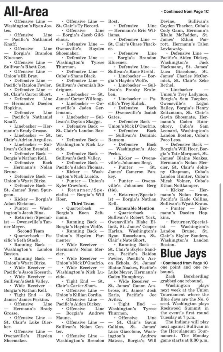 JamesPerk84's tweet photo. Blessed to make it on the All-Area team!! https://t.co/jZ8nlLDK6s