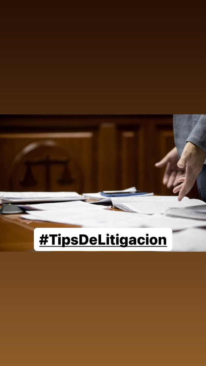 JOSELUISVEGAS's tweet photo. No busques casos grandes, solo trabaja con la mayor seriedad, responsabilidad, organización y pasión posible los pequeños que tienes.

De trabajar así, más temprano que tarde, los grandes casos tocarán la puerta y te pedirán entrar.

#TipsDeLitigacion
JLVR
CDH Law https://t.co/PVDFSr5aJZ