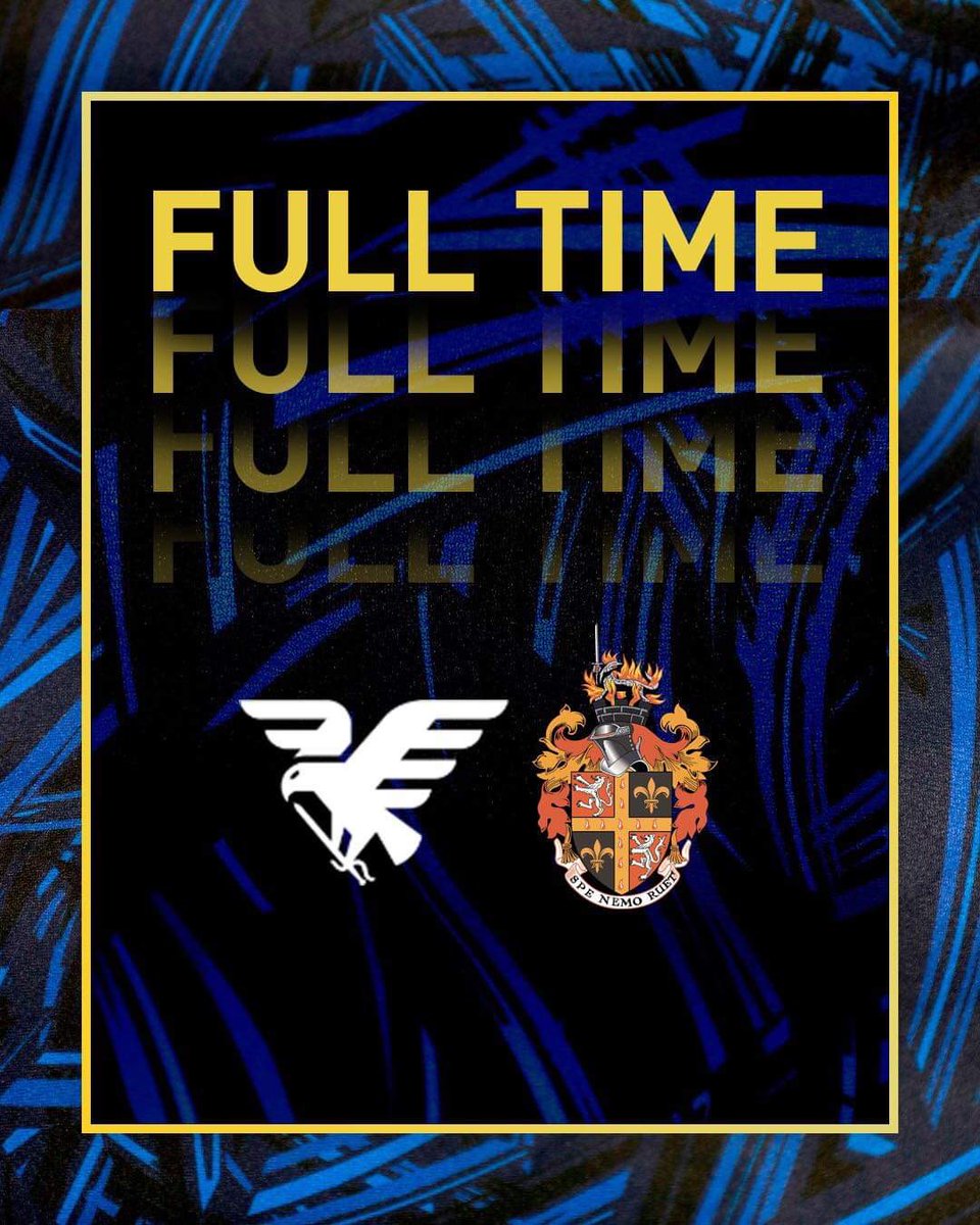 FULL TIME: Spennymoor cruise to a 3-0 victory at a wonderful windy affair in Wakefield. 

🔵0-3🔴