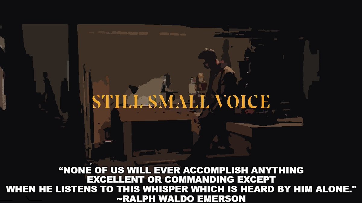 #StillSmallVoice