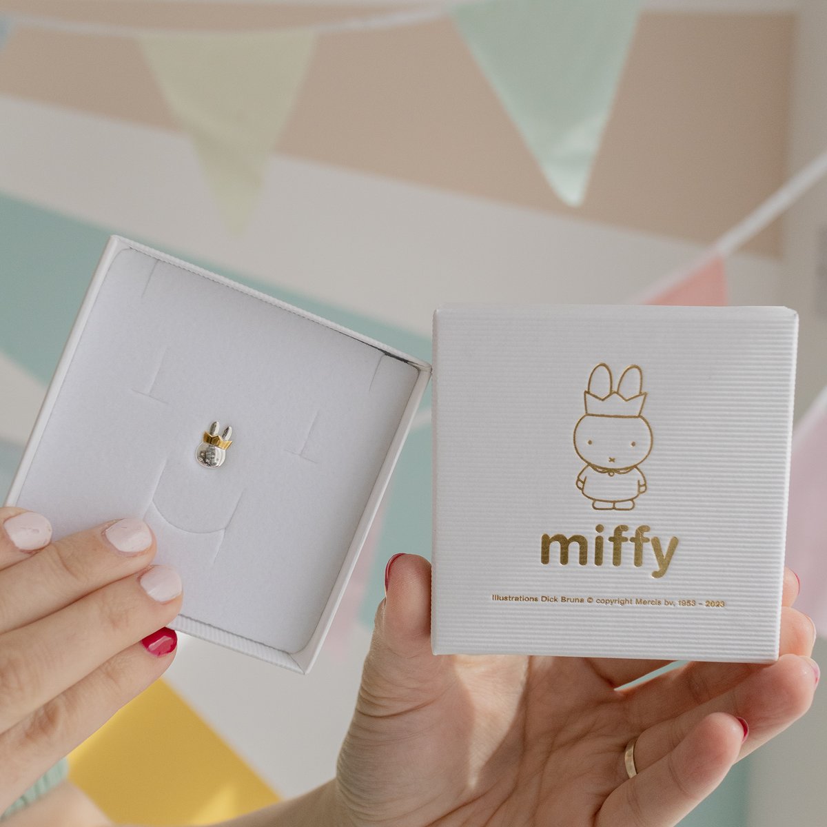 Embrace the cuteness! Our Queen Miffy Brooch is on sale. It's fluffy, adorable, and perfect for Miffy fans. Get yours now! bit.ly/3Oc7nDl #MiffyStyle #CuteSale