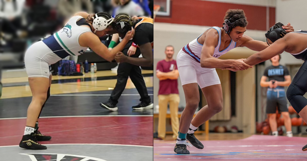Amariyah Dabney of <a href="/MarquetteStangs/">Marquette Mustangs</a> &amp; Jaren Jackson of <a href="/DeSmetJesuitHS/">De Smet Jesuit High School</a> - both wrestlers making an impact far beyond the gym walls - are December 2023 MercySportsMed Athletes of the Month. 🤼‍♂️🏆 

Read how they’re tackling challenges and pinning down goals: ow.ly/hq3350Qszyf