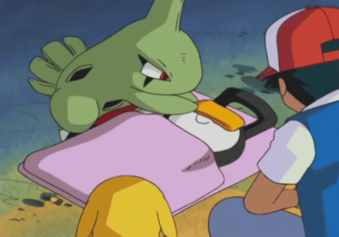 OoCPokemon's tweet photo. larvitar's got the spirit 🫶 https://t.co/wBROwuX9kA