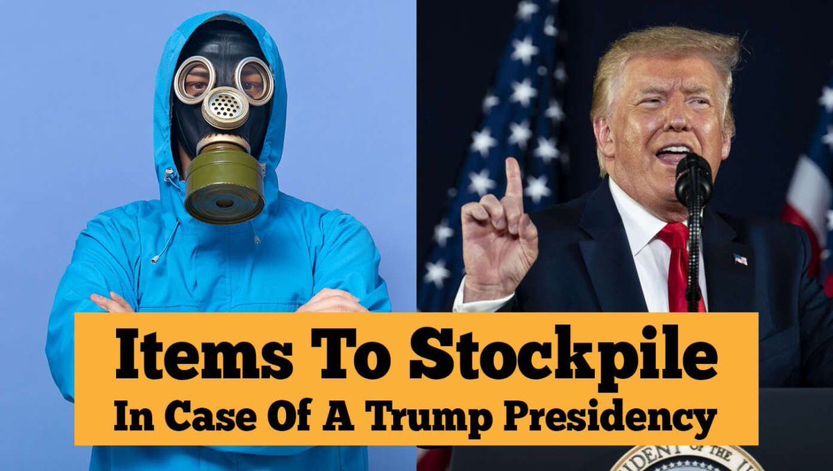 9 Items Liberals Must Stockpile To Protect Themselves In Case Trump Wins buff.ly/3S1ipMV