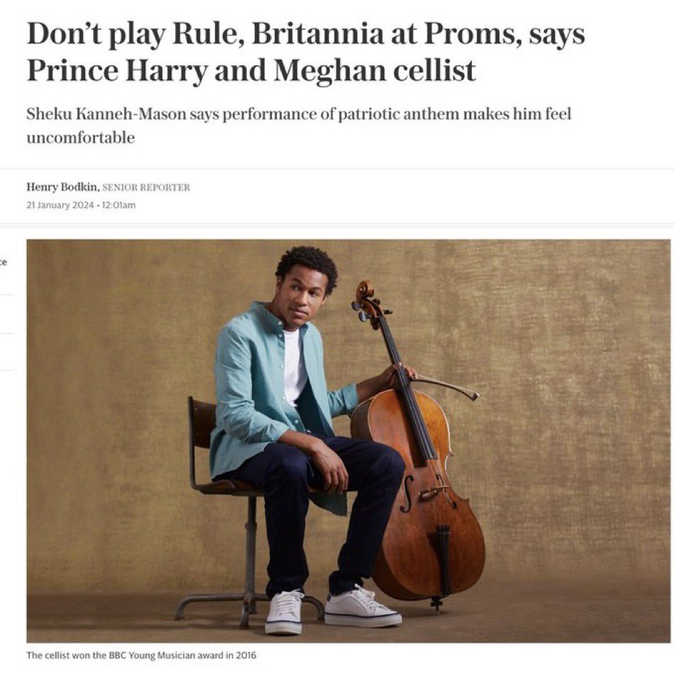 ArchRose90's tweet image. Alternatively,  play Rule Britannia at the Proms and find a new cellist.