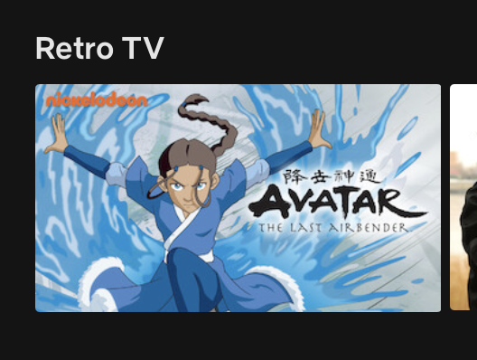 Yo why the hell is ATLA considered "retro TV" 😭 I can't be that old