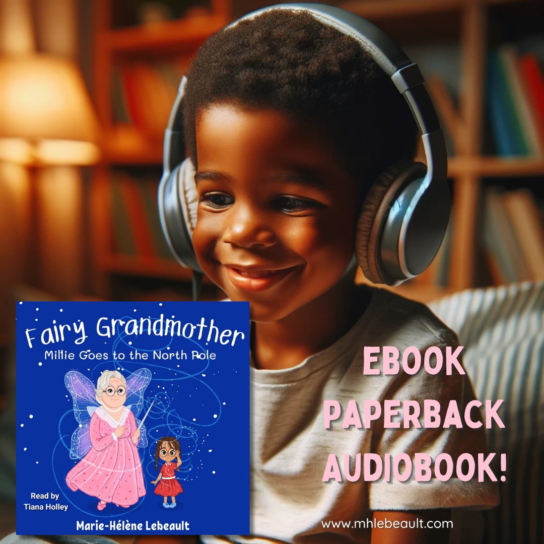 Fairy Grandmother Series
mlebeault.com

Grandma is actually a fairy! With a twirl of her magic spoon, she sends Millie on exciting journeys to magical faraway places.

#kidlit #picturebooks #fairygrandmother #childrenslitterature