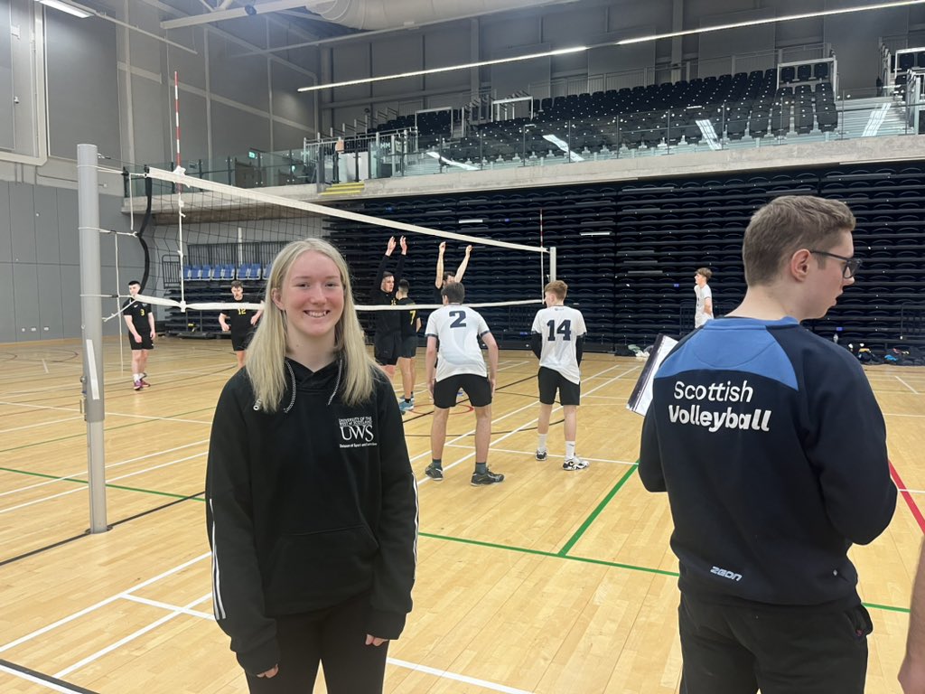 Scottish Volleyball Head Of Development (@svhofd) on Twitter photo Been really great to have @UWS_Sport student <a href="/DeborahOtterso4/">Deborah Otterson</a> doing her work experience with me over the past few months. She is taking in the under 20s final scrimmage match before they head off Dublin on Thursday for <a href="/CEVolleyball/">European Volleyball</a> Championships Qualifier! <a href="/UniWestScotland/">UWS</a> Been really great to have @UWS_Sport student <a href="/DeborahOtterso4/">Deborah Otterson</a> doing her work experience with me over the past few months. She is taking in the under 20s final scrimmage match before they head off Dublin on Thursday for <a href="/CEVolleyball/">European Volleyball</a> Championships Qualifier! <a href="/UniWestScotland/">UWS</a>