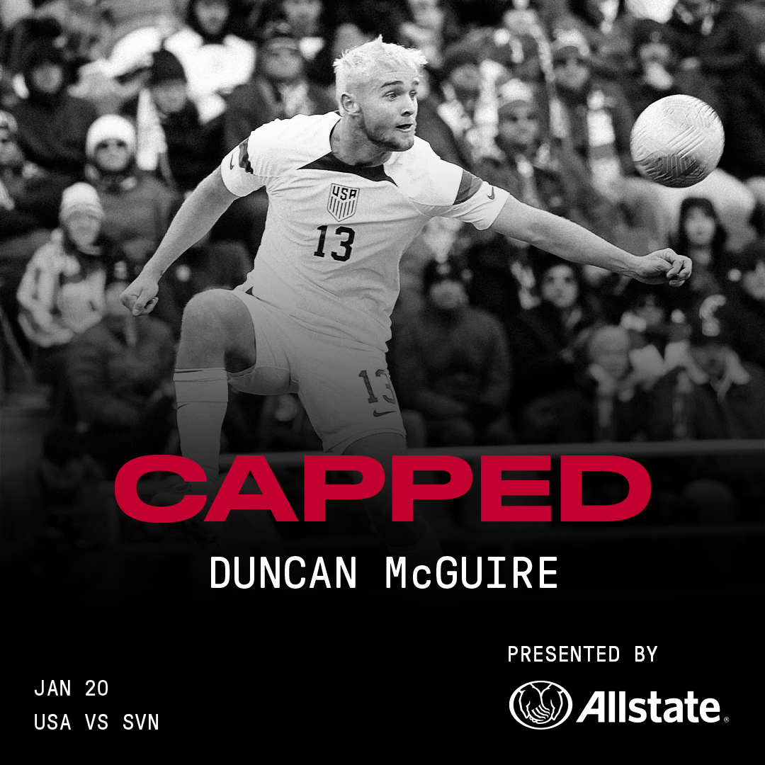 Representing Omaha, Nebraska: <a href="/DuncanMcGuire5/">Duncan McGuire</a> for the USMNT 🇺🇸

#USMNT x @allstate