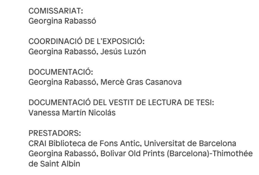 Un honor que la @georginarabasso hagi confiat en mi per fer la petita recerca d’aquest vestit amb el qual Juliana Morell imaginem que va llegir la seva tesi doctoral. 

“El llegat retrobat de Juliana Morell (1594-1653)” al @MPedralbesBCN ✨💙

monestirpedralbes.barcelona/ca/julianamore…