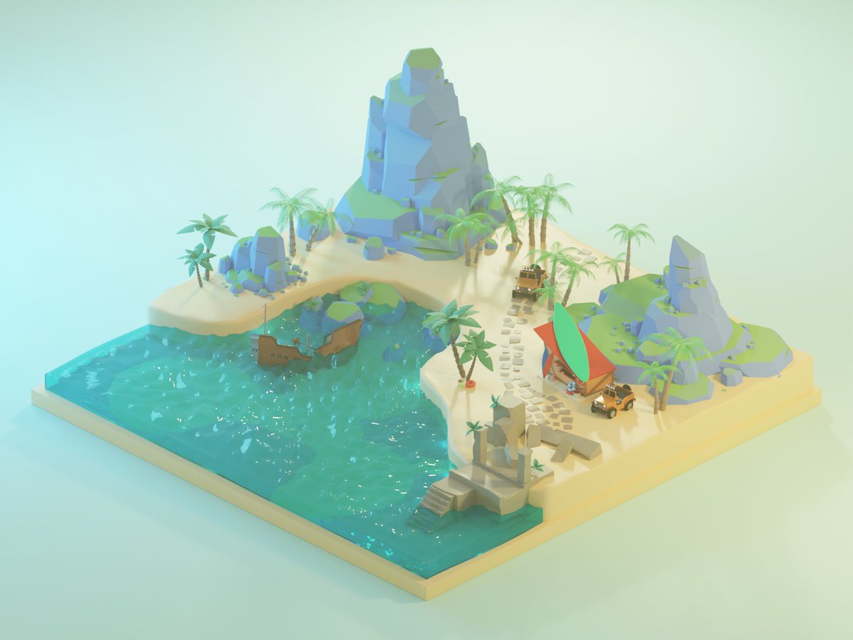 Who's ready for an adventure?😀
Follow Us for More Content🙏
#b3d #blender3d #3denviroment