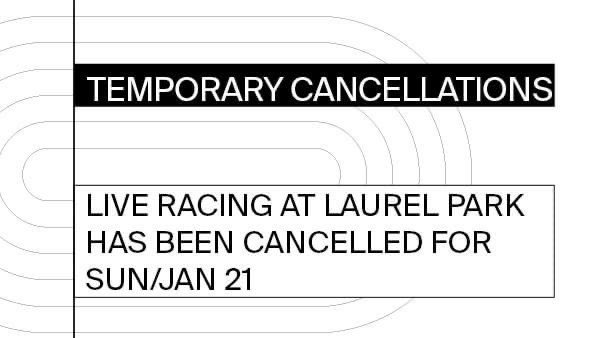 Hava muhalefeti nedeni ile bu akşam #LAURELPARK yarışları İPTAL edildi... #MarylandJockeyClub