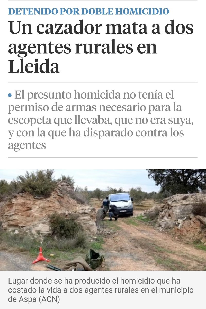 AAMM_Spain's tweet photo. 7° aniversario de la muerte de dos @agentsruralscat asesinados en #Aspa.
Siete años después las administraciones públicas miran hacia otro lado en lo que concierne a la seguridad de los #AgentesForestales
#NoOsOlvidamos
#StopAgresionesAAMM
#GuardaForestal
#TodosSomosAgentsRurals https://t.co/W56ZRHoXLX