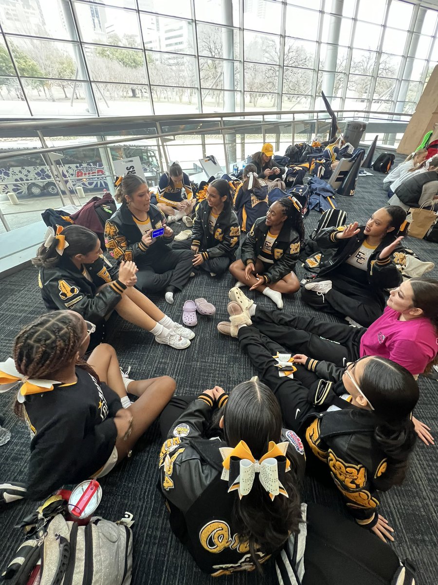 Coach Dub (@coachwoodward_) on Twitter photo EC Cheer team bonding on Day 2, looking forward to Mat time! <a href="/ECISDtweets/">East Central ISD</a>
<a href="/_ECAthletics/">ECHS Hornet Athletics</a> <a href="/ECHShornets/">ECHS</a> <a href="/ArriolaSuzette/">Suzette Arriola</a>
<a href="/MsBKlifelearner/">Ms. BK</a> <a href="/ECCheerleaders1/">ECHS Cheerleaders</a> EC Cheer team bonding on Day 2, looking forward to Mat time! <a href="/ECISDtweets/">East Central ISD</a>
<a href="/_ECAthletics/">ECHS Hornet Athletics</a> <a href="/ECHShornets/">ECHS</a> <a href="/ArriolaSuzette/">Suzette Arriola</a>
<a href="/MsBKlifelearner/">Ms. BK</a> <a href="/ECCheerleaders1/">ECHS Cheerleaders</a>