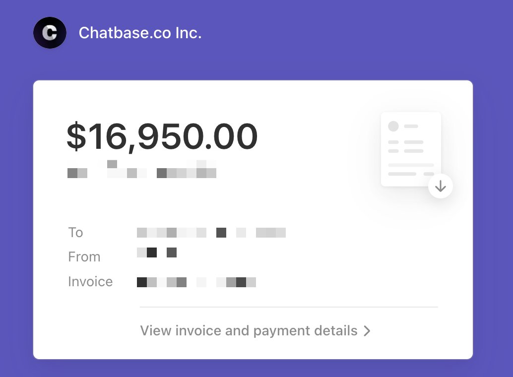 Signed our first enterprise client at Chatbase! 🎉