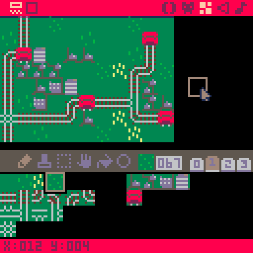 After a few experiments, I've started proper work on my next #PICO8 project! This will probably be a special one - I'm planning to polish it until its something I could reasonably sell for a dollar on digital storefronts. This thread will document its entire development!