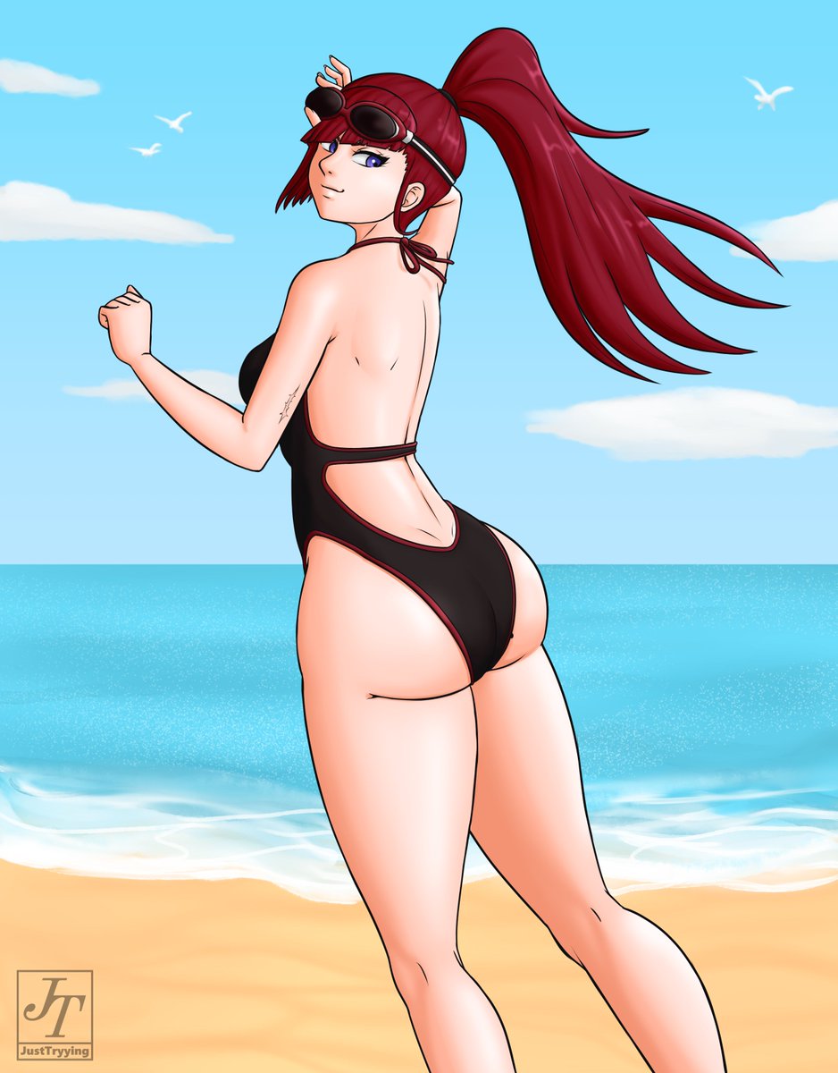 JustTryying's tweet photo. Abby on the beach https://t.co/Acf1PNZXLt
