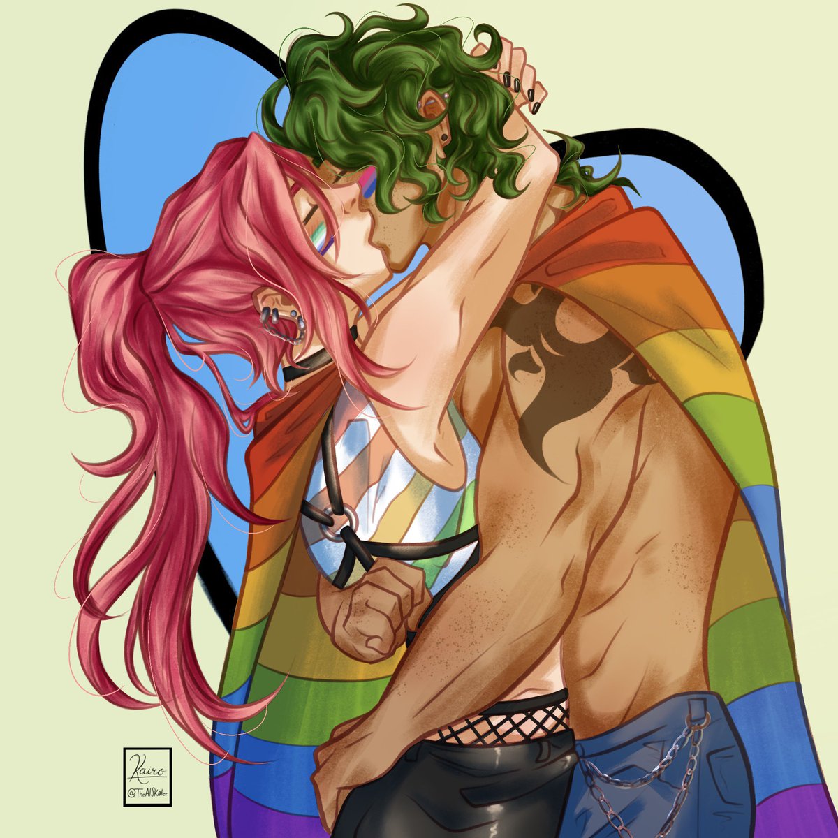 _actofcreation_'s tweet image. Time to repost some of my matchablossom art in honour of the ova announcement 🍵🌸
#matchablossom #SK8THEINFINITY #SK8エスケーエイト #KojiroNanjo #KaoruSakurayashiki