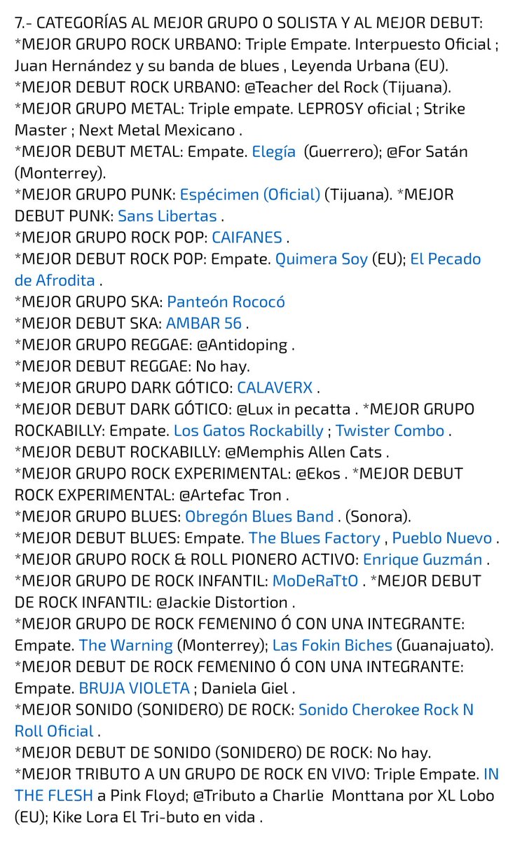 Fuimos nominados como La Mejor Banda Debut de Punk, en lo mejor del rock mexicano 2023-2024, dichas nominaciones son hechas por la revista BANDA ROCKERA.
#punk #sanslibertas #seguidores #punkhardcore #punkcdmx 

m.facebook.com/story.php?stor…