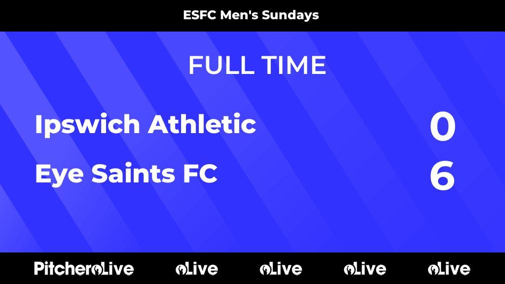 FULL TIME: Ipswich Athletic 0 - 6 Eye Saints FC
#IPSEYE #Pitchero
eyesaintsfc.com/teams/241538/m…