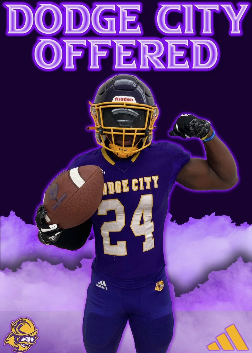 drogers2006's tweet photo. #AGTG After a great conversation with @TNTchalla , I am blessed to receive an offer from @GoConqsFB to play at the next level‼️🟣🟡@davidbrown2nd @TheQBTech @footwork_king1 @jarrettbailey12 @coachterrykarg #goconqsfb https://t.co/6w3IYejntm