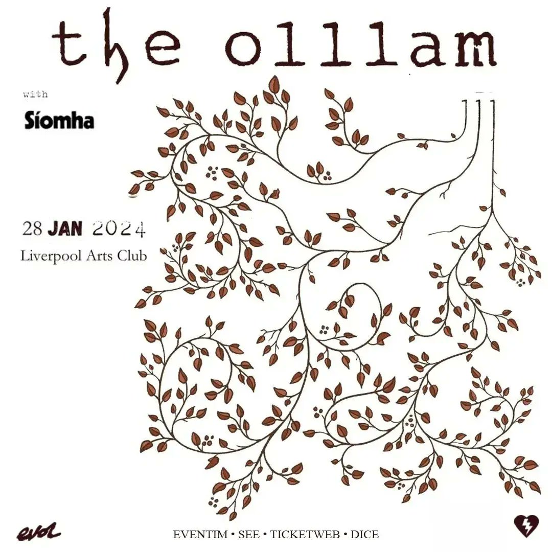 𝐎𝐍𝐄 𝐖𝐄𝐄𝐊 𝐓𝐎 𝐆𝐎 Irish-folk supergroup @theolllam played their first show in Liverpool 10 yrs ago @liverpoolphil and a week tonight they return @artsclublpool with guest @siomhamusic. Tickets still available here: seetickets.com/event/the-olll… 📸 Zebateira.photos