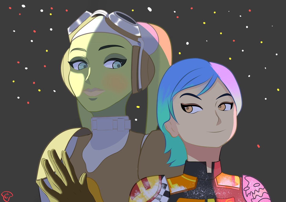 『スター・ウォーズ 反乱者たち』

ヘラ＆サビーヌ

#SabineWren #StarWarsRebels #starwarsfanart