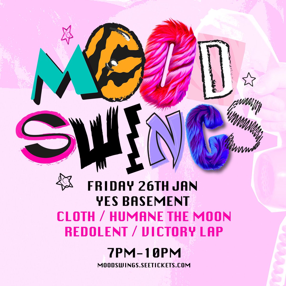 Getting ready to make our glorious return to Manchester this Friday for Mood Swings Top Drawer for 24 at @yes_mcr! Going to be debuting our new six-figure light show after months of development 🪩 💸 Last tickets available in our bio! See ya soon x