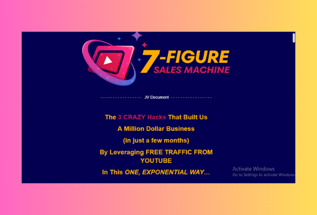 ncshaha73's tweet photo. 7-Figure Sales Machine Review -Free YouTube Traffic ---------------------------------------------------------- 7-Figure Sales Machine Review: What Is It? for More learning go to Link>>https://t.co/onGNEMCVUg #7figuresalesmachine #salesmachine #sales #marketing #business https://t.co/J3BuuyLjIV