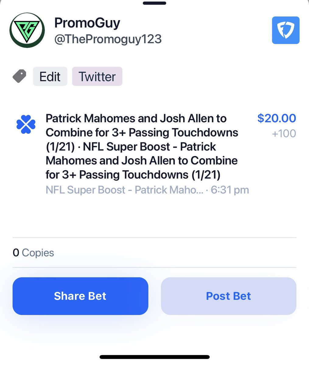 The Promoguy tweet media