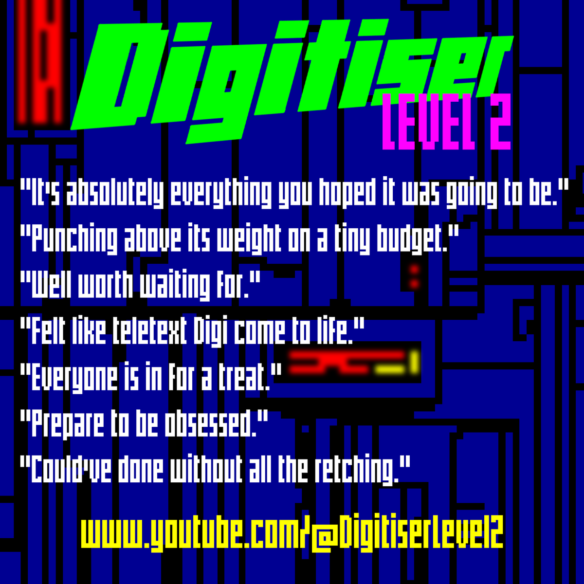 mrbiffo's tweet photo. In just over an hour, you'll be able to watch the thing these early viewers are talking about... #DigiLevel2 https://t.co/GopKMAGOMm