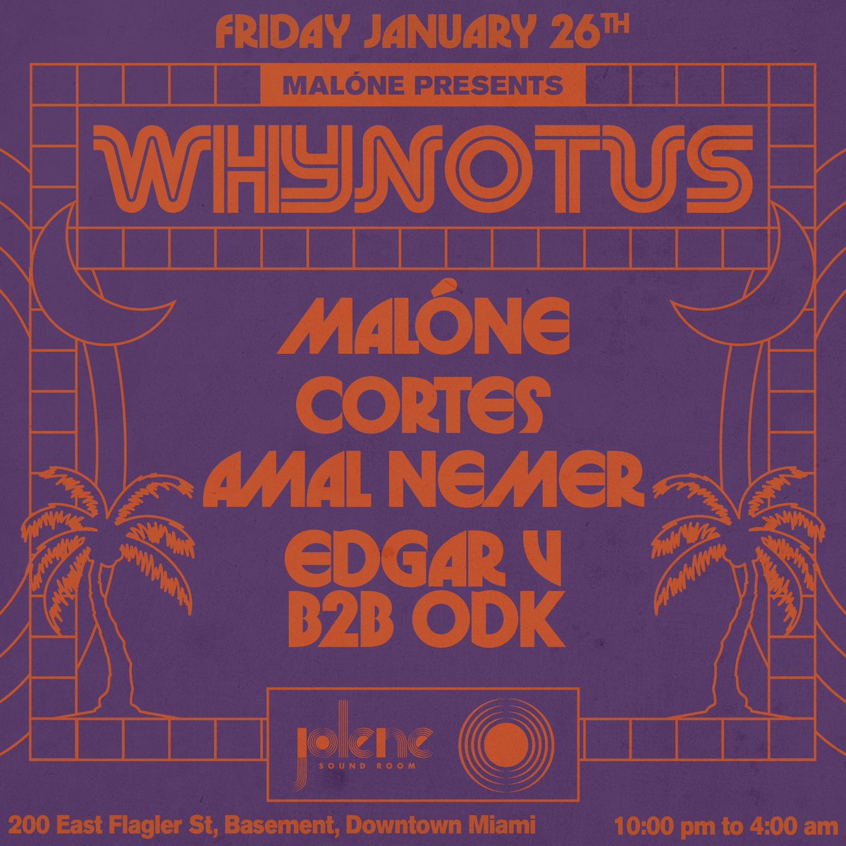 Sunday morning workout ✅ to get the vibes going early for a big upcoming week… 🫡 MIAMI! Join me Friday 1/26 at the new beautiful @jolenesoundroom for the launch of my new label @whynotusofc @ColomaColoma @DavidSinopoli @iampaulcampbell 🎟️🎟️🎟️ link.dice.fm/whynotus
