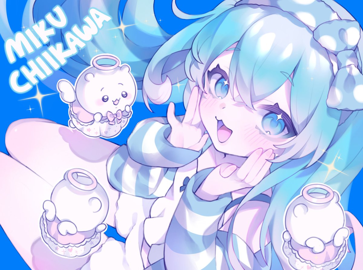 アニメ　キャラクターグッズ　ちいかわ　ドラゴンボール　初音ミク　等 Miku x Chiikawa! #初音ミク #ちいかわ