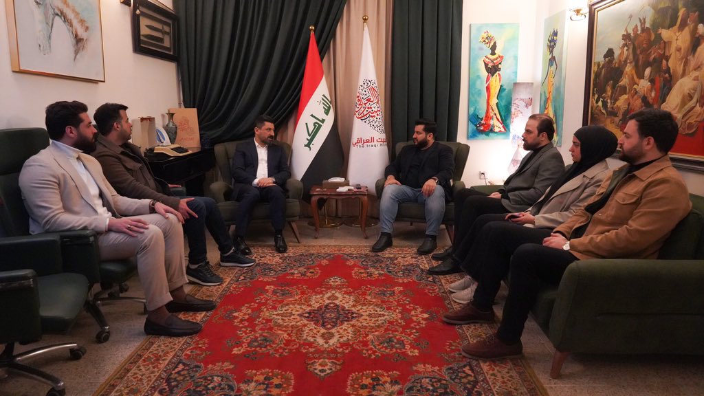 ihmoffical's tweet photo. استقبل رئيس حراك البيت العراقي السيد محي الأنصاري، وزير العدل د. خالد شواني في مقر الحراك ببغداد.

وجرى الحديث حول ضمان استمرار مبادئ العدالة الانتقالية و إتاحة الفرصة للمنظمات المختصة بالحقوق والحريات لأخذ دورها ورفع مستوى التنسيق مع وزارة العدل والمفوضية العليا لحقوق الإنسان. https://t.co/wbiiGw5Foi
