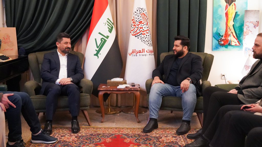 ihmoffical's tweet photo. استقبل رئيس حراك البيت العراقي السيد محي الأنصاري، وزير العدل د. خالد شواني في مقر الحراك ببغداد.

وجرى الحديث حول ضمان استمرار مبادئ العدالة الانتقالية و إتاحة الفرصة للمنظمات المختصة بالحقوق والحريات لأخذ دورها ورفع مستوى التنسيق مع وزارة العدل والمفوضية العليا لحقوق الإنسان. https://t.co/wbiiGw5Foi