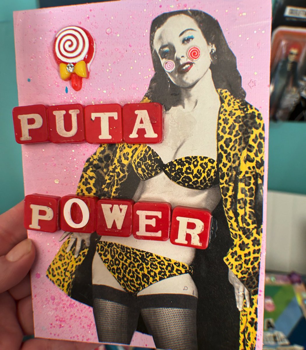 JolieRuin's tweet photo. #collageart #mixedmedia #pinupgirl #puta #putapower https://t.co/eCDHnPJozu