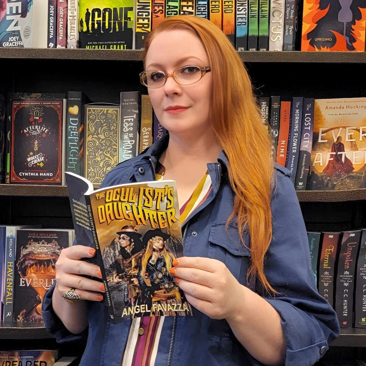 AngelFavazza's tweet photo. Angel Favazza is a steampunker in the Old West. This book has semi-mad scientists, outlaws, and Indians. It all adds up to a rollicking grand adventure! Grab your copy today! 🤠 https://t.co/IIfcjf569K…
https://t.co/LORlqgoF7o

#goodreads #BookTwitter #angelfavazza #DetroitLions https://t.co/0s6PKsMmbY
