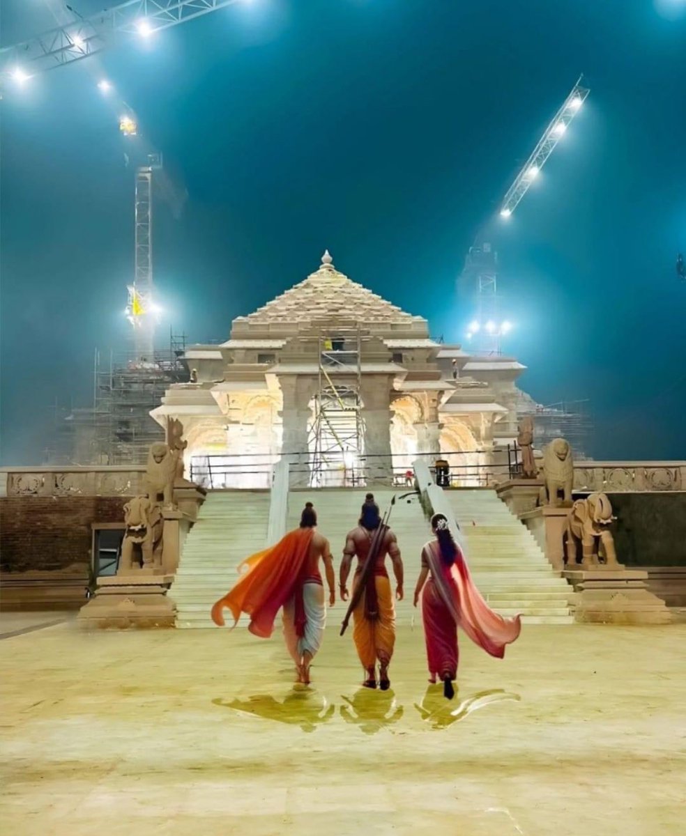 Harishice_t's tweet photo. Only Truth triumphs🔥🏹, never the falsehood.

#JaiShreeRam 
#AyodhaRamMandir https://t.co/pcMGoA9rer